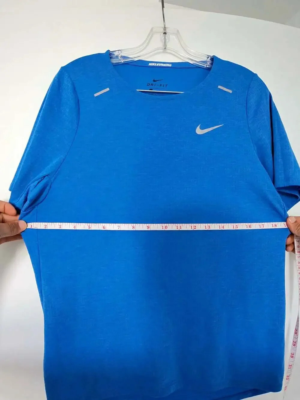 Nike Rise 365 Dri-FIT Short Sleeve Running Top Royal Blue